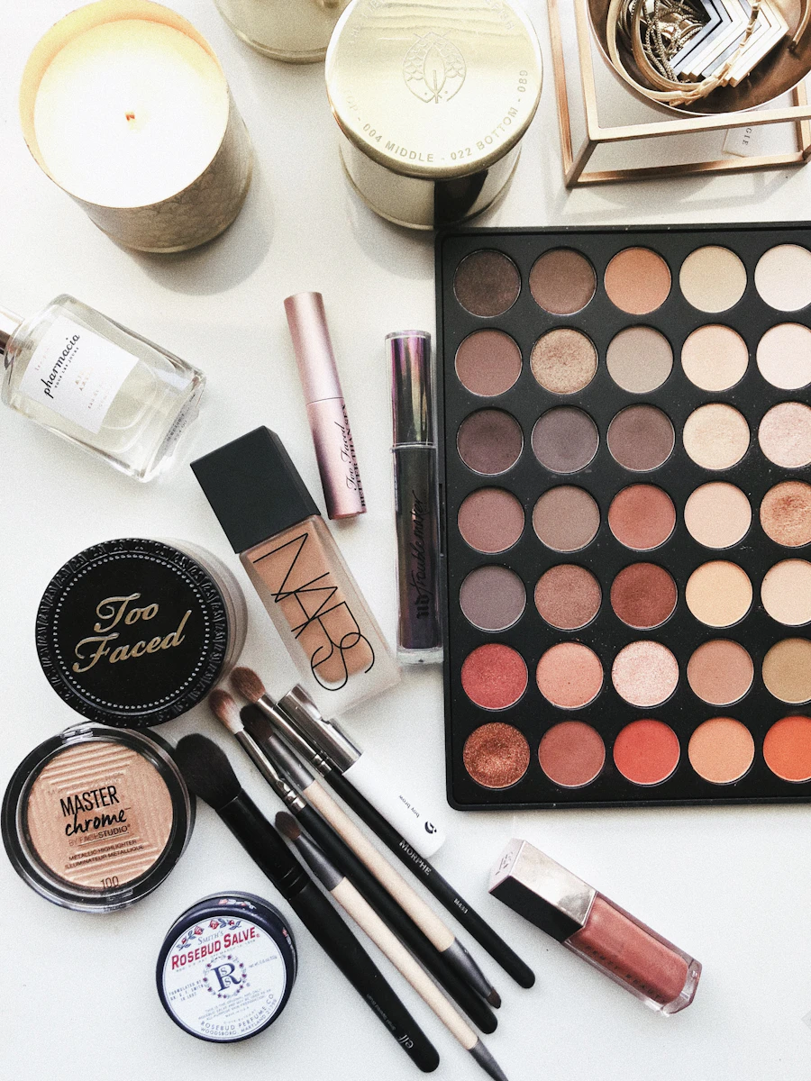 Paleta de maquillaje profesional